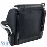 Sports seat Route Black White Sim Rig Racing Racing Simulator Gaming Seat-image-6327312