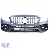 Sportstoßstange mit schwarzem Chromgrill, geeignet für Mercedes E-Klasse W213 16-20-image-6203707