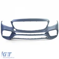 Sportstoßstange mit schwarzem Chromgrill, geeignet für Mercedes E-Klasse W213 16-20-image-6203710