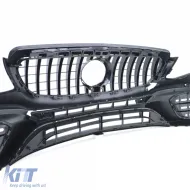 Sportstoßstange mit schwarzem Chromgrill, geeignet für Mercedes E-Klasse W213 16-20-image-6203717