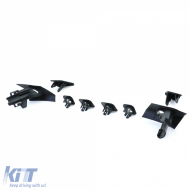 Sportstoßstange + Performance-Spoilerlippe matt geeignet für 4er BMW F32 F33 F36-image-6195430