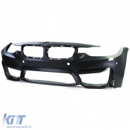 Sportstoßstange Sportversion mit Grill geeignet für 3er BMW F30 F31 F80 2011-2019-image-6207144