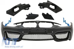 image-27-SRA Abdeckungen Frontstoßstange M4 Look für BMW 3er F30 F31 2011-2018