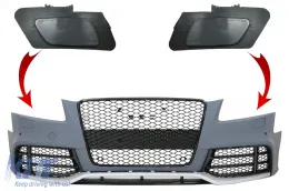image-68-SRA copre il paraurti anteriore per Audi A5 8T 2008-2016 RS5 Design
