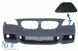 SRA Cover Left Side Front Bumper suitable for BMW 5er F10 F11 - SRABMF10L