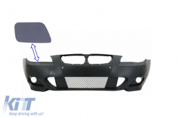SRA Cover RIGHT suitable for BMW 5 Series E60 E61 (2003-2010) M-Tech Design Front Bumper - SRABME60MTRH