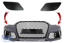 image-48-SRA Covers Front Bumper suitable for Audi A6 C7 4G (2011-2018) RS6 Design