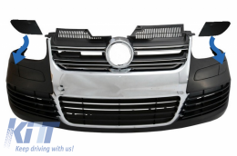 SRA Covers Front Bumper suitable for VW Golf MK5 V 5 (2003-2007) R32 Design - SRAVWG5R32