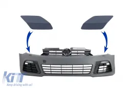 image-79-SRA Covers suitable for VW Golf VI 6 (2008-2013) only Bumper R20 Design