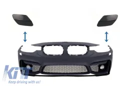 image-21-SRA Cubiertas Parachoques delantero para BMW Serie 3 F30 F31 2011+ M3 Look