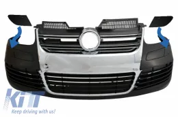 image-43-SRA капаци на Предна Броня , подходящи за VW Golf MK5 V 5 (2003-2007) R32 Дизайн