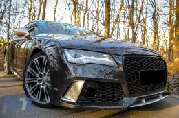SRA Капаци за Предна Броня , подходящи за Audi A7 4G (2010-2018) RS7 Дизайн-image-6074256