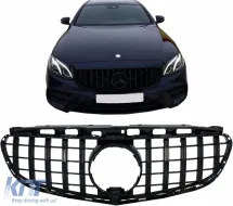 image-11-Središnja rešetka prikladna za Mercedes E-klasu W212 S212 Facelift (2013-2016) GT-R Panamericana Dizjan Full Piano crna
