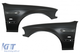 image-56-Stahl Front-Kotflügel für BMW 3er E46 Non-Facelift 1998-2001 M3 Design Flügel