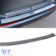 Stainless steel black bumper protector fits BMW X1 U11 from 2022