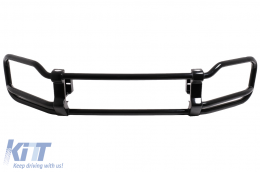 Stainless Steel BullBar Guard suitable for Mercedes G-Class Facelift W463 W464 G63 (2018-up) Piano Black-image-6097319