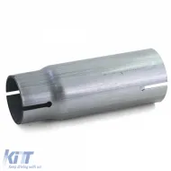 image-46-Stainless steel exhaust pipe reducer connection adapter 50mm to 45mm