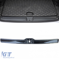 Stainless steel loading sill protector black bumper inner for Mercedes GLC X253