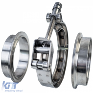Stainless Steel V-Band Clamp Set with Quick Release 3