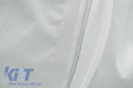 Staubdicht Arbeitskleidung Overall + Kapuze Waschbare Größe M Wasserdicht Weiße-image-6063184