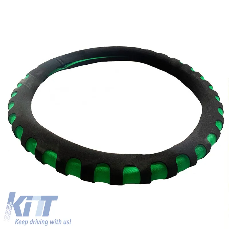 Steering Wheel Cover Foaminess Green Small 36cm