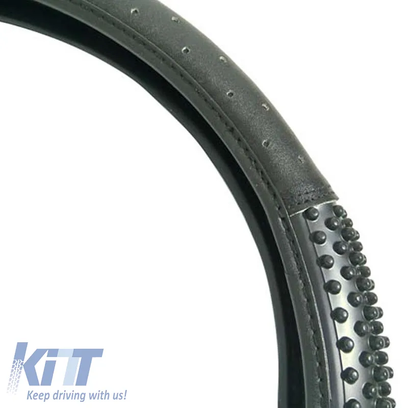 Steering Wheel Cover in Leather SJ-450B Large 40cm