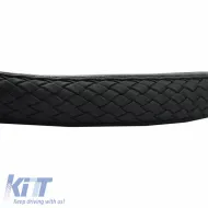 Steering Wheel Cover PU Soft Black With Black Stitching Medium 38cm-image-6304115