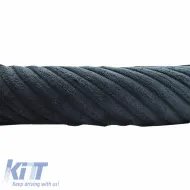 Steering Wheel Cover Towel Comfort Black Medium 38cm-image-6304126