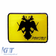 Sticker Mark Pontus Flag 8cm x 5cm with Enamel Coating 1 Piece