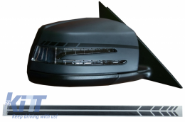 image-66-Sticker Mirror Matte Black suitable for MERCEDES Coupe C238 A B C E S Class CLA GLA CLS GLK W246 W204 W176 W117 W212 W207 W218 X156 X204 W221