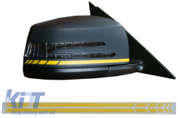 image-28-Sticker Mirror Yellow Matte suitable for Mercedes Coupe C238 A B C E S Class CLA GLA CLS GLK W246 W204 W176 W117 W212 W207 W218 X156 X204 W221