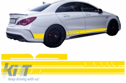 Stickers vinyle pour Mercedes CLA W117 C117 X117 13-16 W176 A45 Look-image-6033907