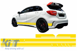 Stickers vinyle pour Mercedes CLA W117 C117 X117 13-16 W176 A45 Look-image-6033908