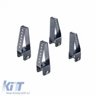 Stops CRUZ 941-001 suitable for Roof Bars Cargo Xpro 35mm X 35mm 10cm 4 Pcs-image-6306673