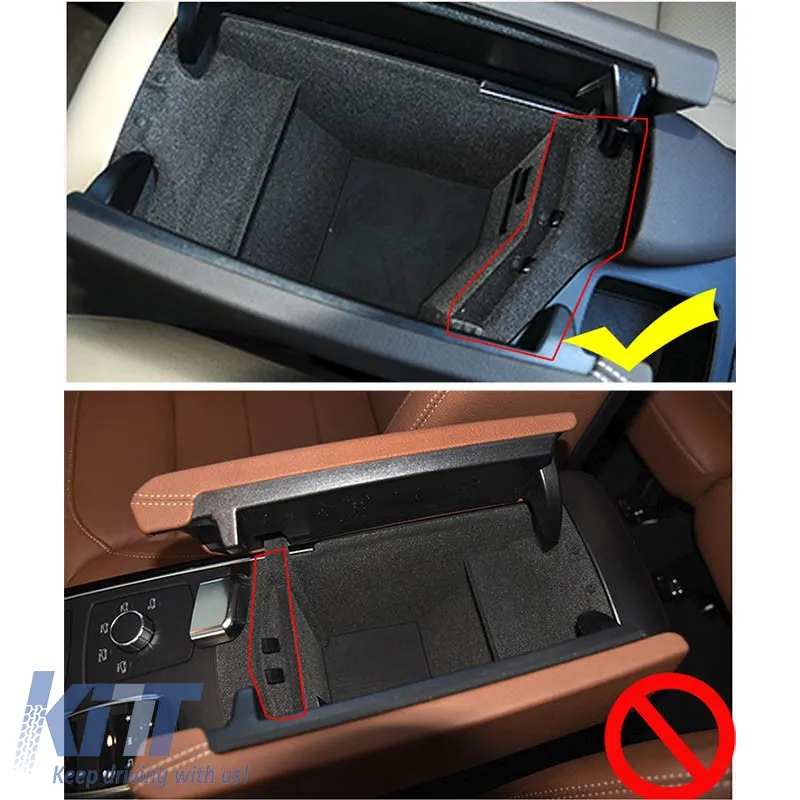 Storage Box Center Console suitable for Mercedes-Benz W166 ML / GL / GLE / GLS