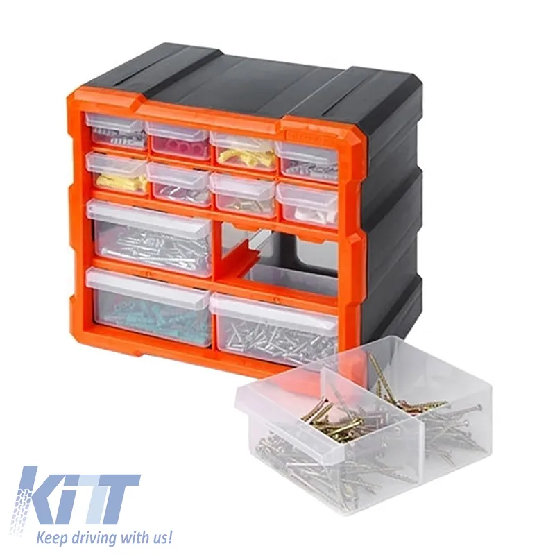 Storage Box Plastic suitable for 12 Seats Tactix 27x16x26cm 320630