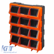 Storage Box Plastic suitable for 12 Seats Tactix 36x12x46cm 320648
