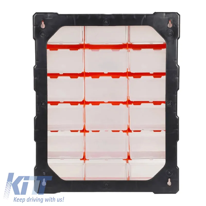 Storage Box Plastic suitable for 18 Seats Tactix 38.5x16x48.5cm 320634