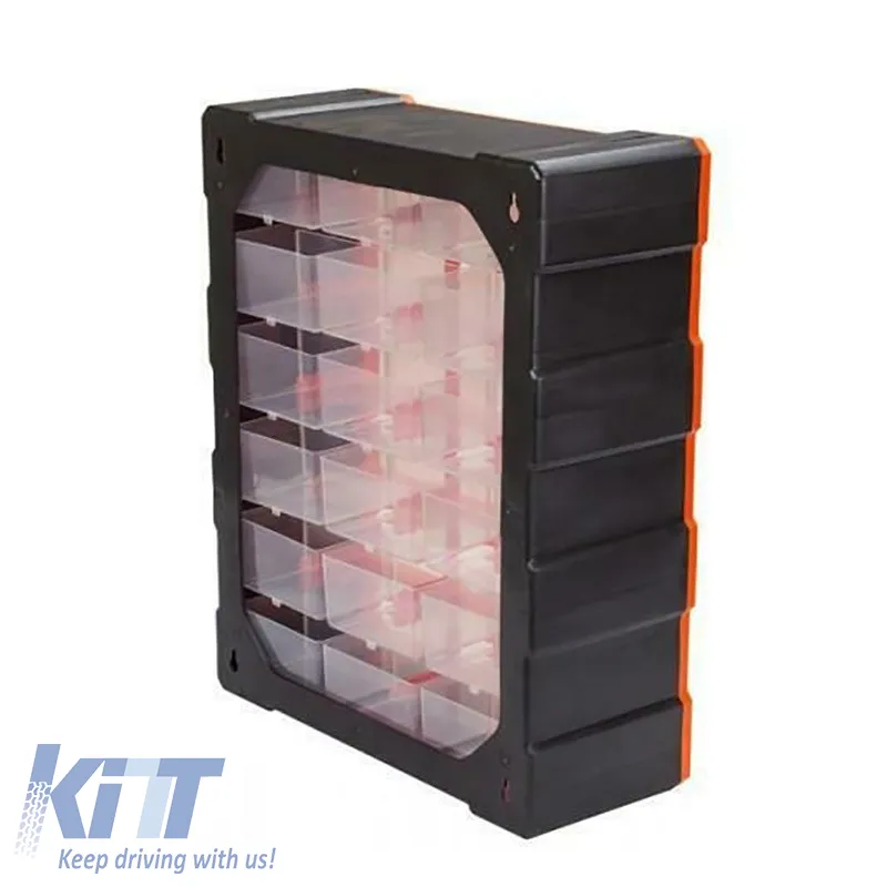 Storage Box Plastic suitable for 18 Seats Tactix 38.5x16x48.5cm 320634