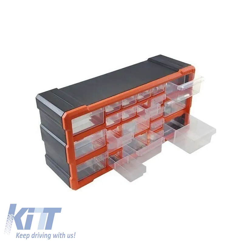 Storage Box Plastic suitable for 22 Seats Tactix 50x16x25cm 320632