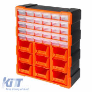 Storage Box Plastic suitable for 39 Seats Tactix 38.5x16x48.5cm 320644