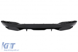 Stoßfänger Diffusor für BMW 5 G30 G31 Limo Touring 17-19 M5 Look Glänzend Schwarz-image-6114512