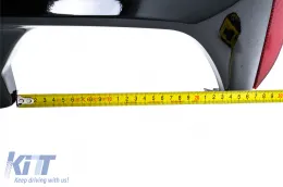Stoßfänger LED Diffusor für BMW 5 G30 G31 Limo Touring 17-24 M5 Look Carbon-Einsätzen-image-6128480