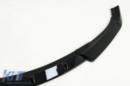 Stoßfängeraufsatz-Spoilerlippe für BMW 3er E46 98-04 Standard glänzend schwarz-image-6093638