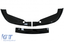 Stoßfängeraufsatz-Spoilerlippe für BMW 3er E46 M3 98-04 glänzend schwarz-image-6093632