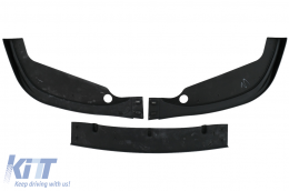 Stoßfängeraufsatz-Spoilerlippe für BMW 3er E46 M3 98-04 glänzend schwarz-image-6093633
