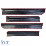 Stoßleisten Türverkleidungen, Aufprallschutz, Offroad-Paneele, breit, geeignet für Ford F150 14-20-image-6193236