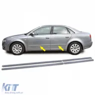 image-28-Stoßleisten, Zierleisten, Türleisten Set geeignet für Audi A4 B6 B7 8E 2000-2008