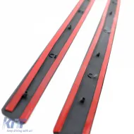 Stoßleisten, Zierleisten, Türleisten Set geeignet für Audi A4 B6 B7 8E 2000-2008-image-6198483
