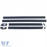 Stoßleisten, Zierleisten, Türleisten, 8-teiliges Set, geeignet für Audi 100 C4 90-94-image-6261457